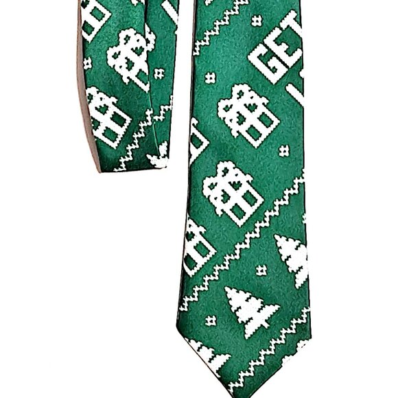 DEC. 25th Green Christmas Tie - Picture 9 of 10